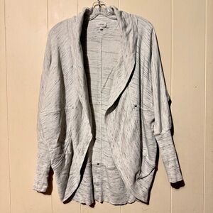 Aritzia Wilfred Open-front Studded Cardigan Offwhite Women Size M